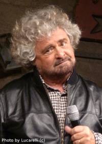 UNICODE�Beppe Grillo
Photo by Lucarelli (c) 2009...