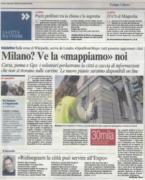 Corriere della Sera - 26 Aprile 2008