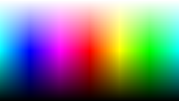 RGB palette gradient