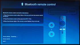 Paring the Bluetooth remote
