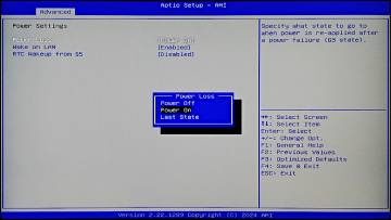 UGREEN DXP2800 - Power Settings