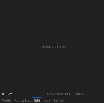 Clip Has No Filters