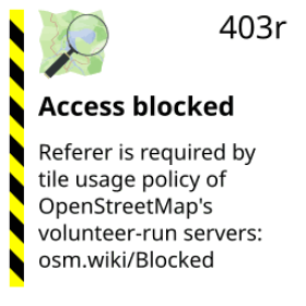 OpenStreetMap Access Blocked Referer is required OpenStreetMap Access Blocked Referer is required
